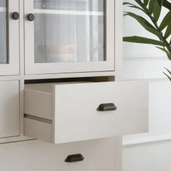 Banak Aparadores Y Vitrinas^Avelin Blanco Bergen/Roble