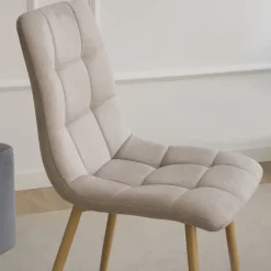 Banak Sillas Tapizadas^Basilea Beige