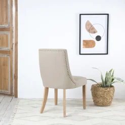 Banak Sillas Tapizadas^Bimba Beige