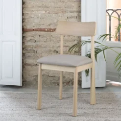 Banak Sillas De Madera^Carina Natural Topo