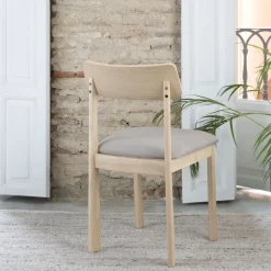 Banak Sillas De Madera^Carina Natural Topo