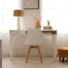Banak Mesas De Escritorio^Ceilan Blanco