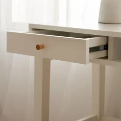 Banak Mesas De Escritorio^Ceilan Blanco