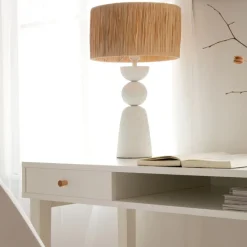 Banak Mesas De Escritorio^Ceilan Blanco