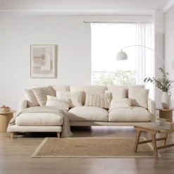 Banak Sofás Con Chaise Longue^Dafne Color Tejido Personalizable