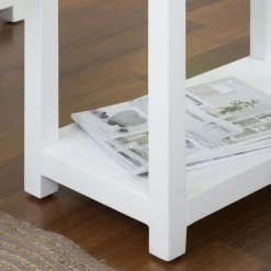 Banak Mesas De Escritorio Y Estudio^Damet Blanco