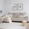 Banak Sofás Con Chaise Longue^Dandy Beige