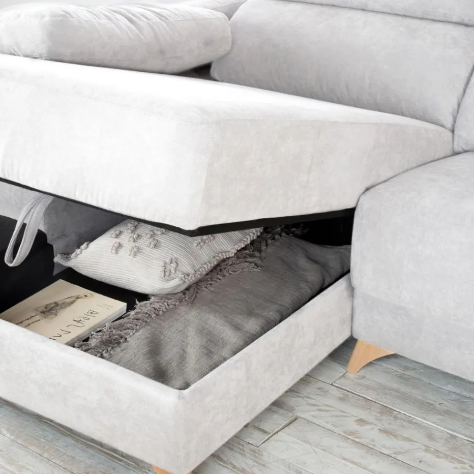 Banak Sofás Con Chaise Longue^Dandy Beige