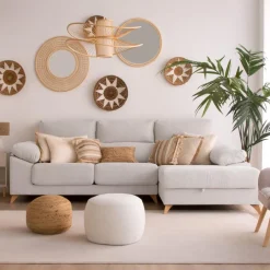 Banak Sofás Con Chaise Longue^Dandy Beige