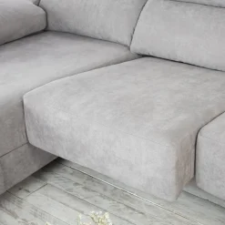Banak Sofás Con Chaise Longue^Dandy Gris