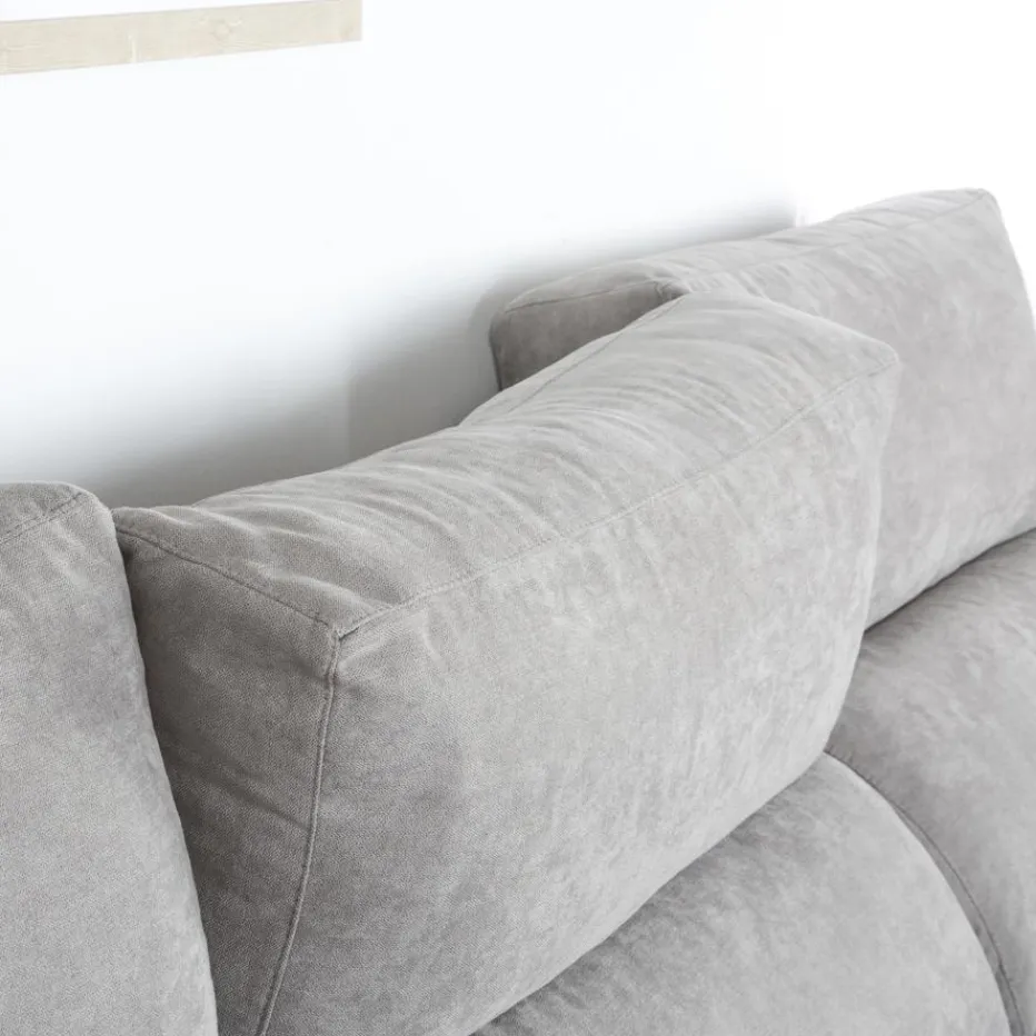 Banak Sofás Con Chaise Longue^Dandy Gris