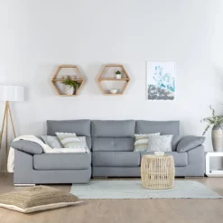 Banak Sofás Con Chaise Longue^Delfos Color Tejido Personalizable