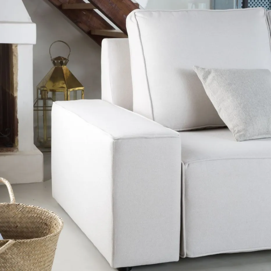 Banak Sofás Con Chaise Longue^Delta Color Tejido Personalizable