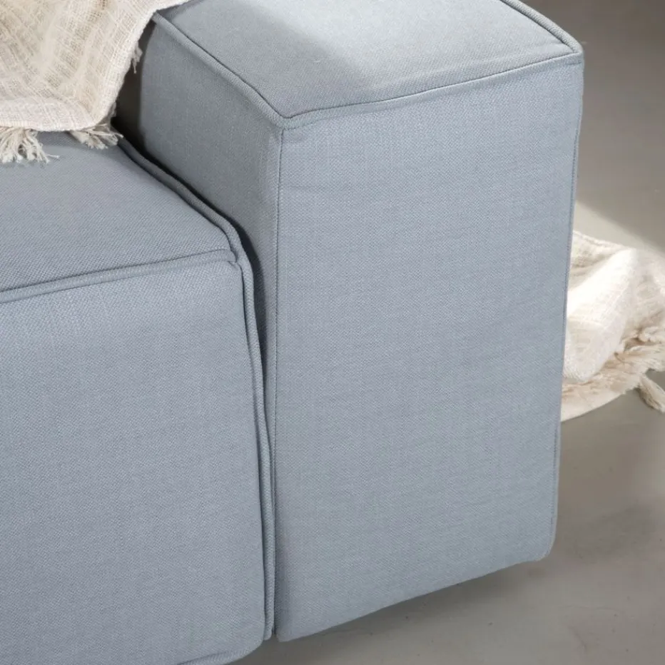 Banak Sofás Con Chaise Longue^Delta Color Tejido Personalizable