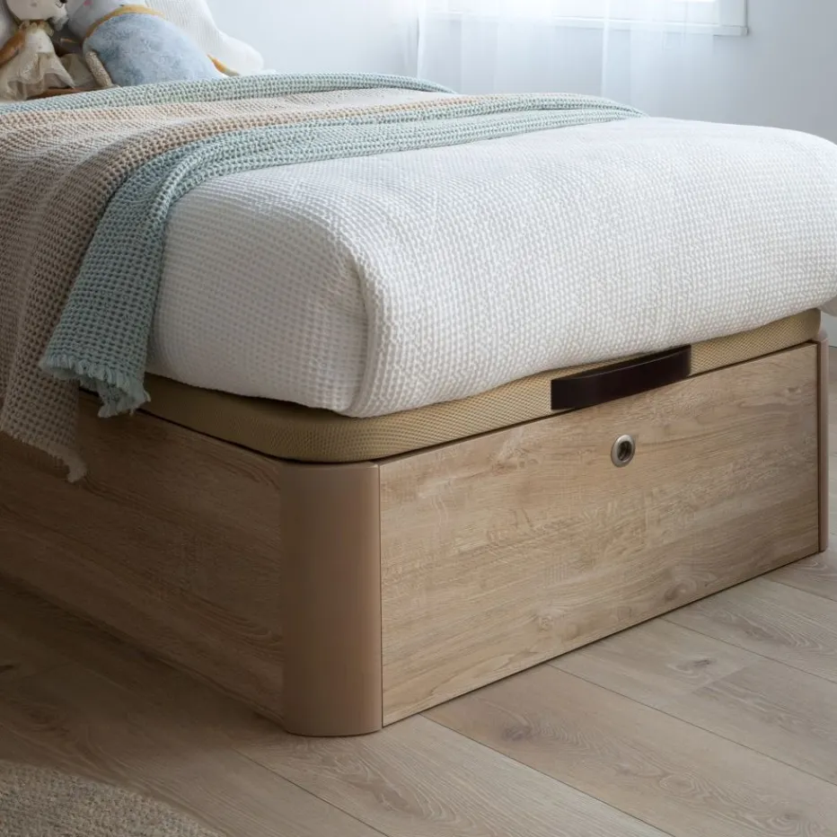 Banak Camas Abatibles Y Cunas^Dimas Color Madera Personalizable