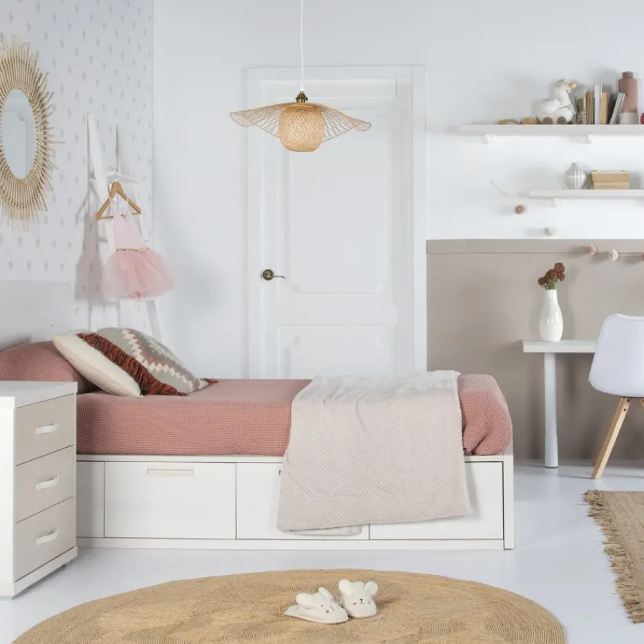 Banak Camas Abatibles Y Cunas^Doroty Color Madera Personalizable