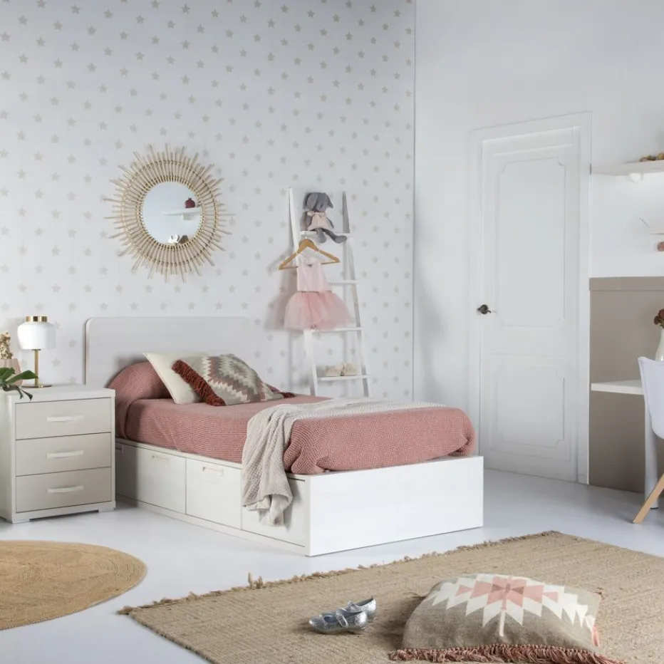 Banak Camas Abatibles Y Cunas^Doroty Color Madera Personalizable