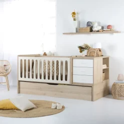 Banak Camas Abatibles Y Cunas^Doroty Color Madera Personalizable