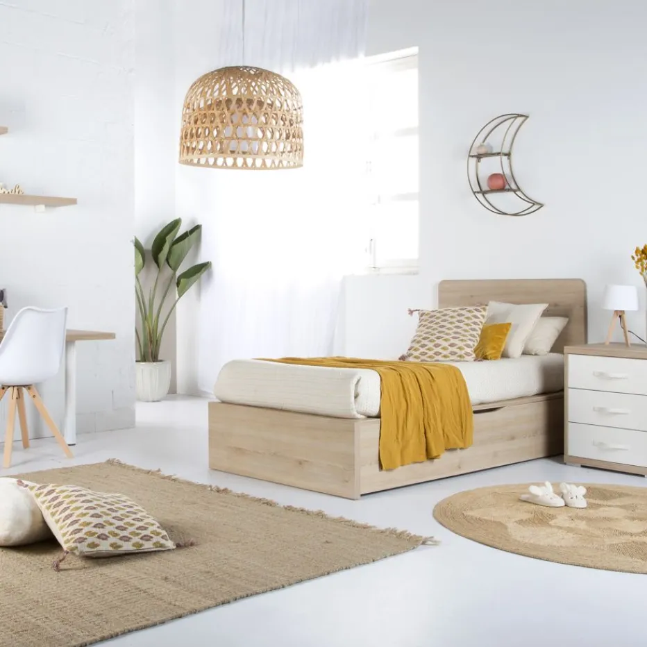 Banak Camas Abatibles Y Cunas^Doroty Color Madera Personalizable