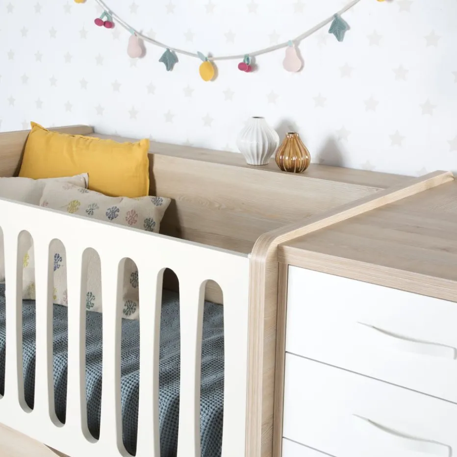 Banak Camas Abatibles Y Cunas^Doroty Color Madera Personalizable