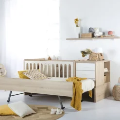 Banak Camas Abatibles Y Cunas^Doroty Color Madera Personalizable