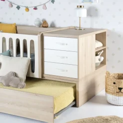 Banak Camas Abatibles Y Cunas^Doroty Color Madera Personalizable