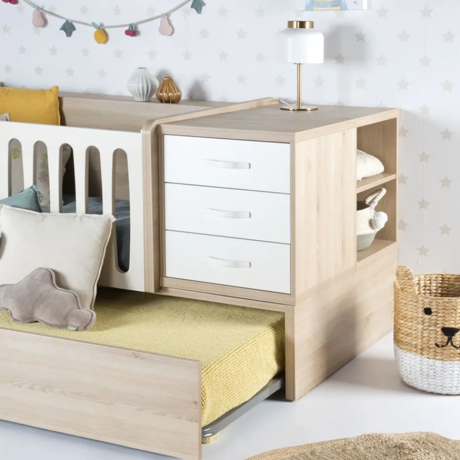 Banak Camas Abatibles Y Cunas^Doroty Color Madera Personalizable