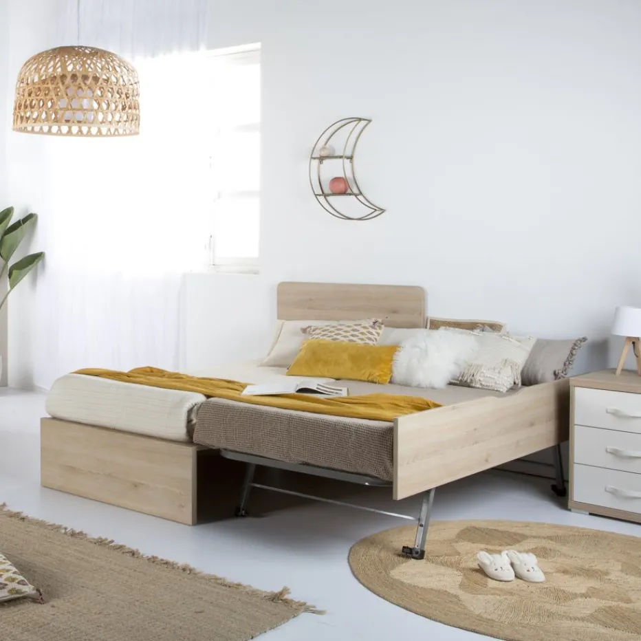 Banak Camas Abatibles Y Cunas^Doroty Color Madera Personalizable
