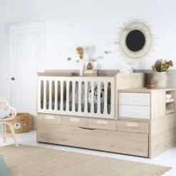 Banak Camas Abatibles Y Cunas^Doroty Color Madera Personalizable