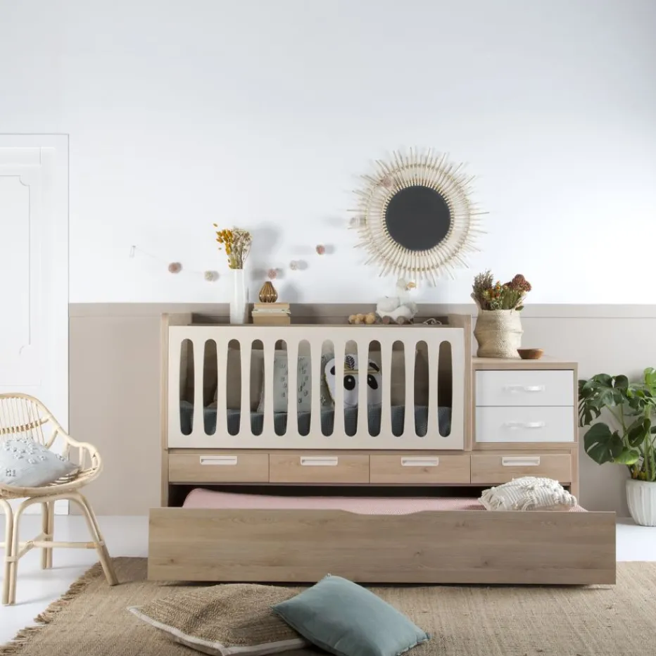 Banak Camas Abatibles Y Cunas^Doroty Color Madera Personalizable