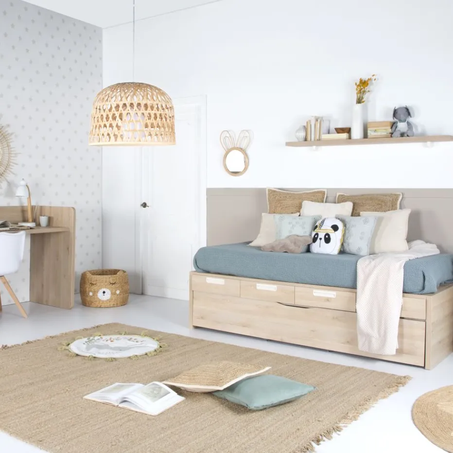 Banak Camas Abatibles Y Cunas^Doroty Color Madera Personalizable