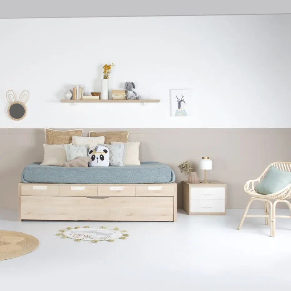 Banak Camas Abatibles Y Cunas^Doroty Color Madera Personalizable
