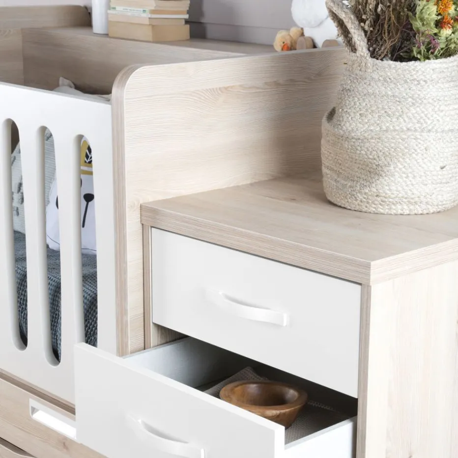 Banak Camas Abatibles Y Cunas^Doroty Color Madera Personalizable