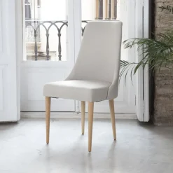 Banak Sillas Tapizadas^Elisa Beige