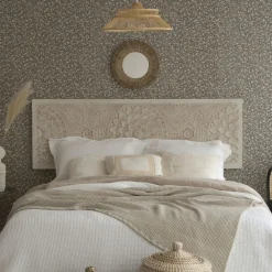 Banak Cabeceros De Madera^Fiore Blanco Brushed