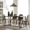 Banak Mesas Rectangulares^Foster Roble Wild/Lacado Negro