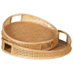 Banak Jarrones Y Bandejas Decorativas^Fundo