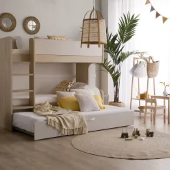 Banak Camas Nido Y Literas^Hansel Color Madera Personalizable