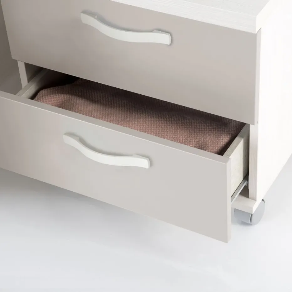Banak Mesitas De Noche^Hansel Color Madera Personalizable