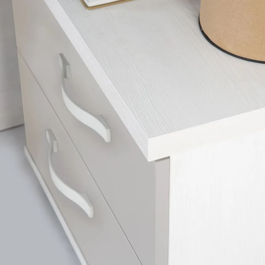 Banak Mesitas De Noche^Hansel Color Madera Personalizable