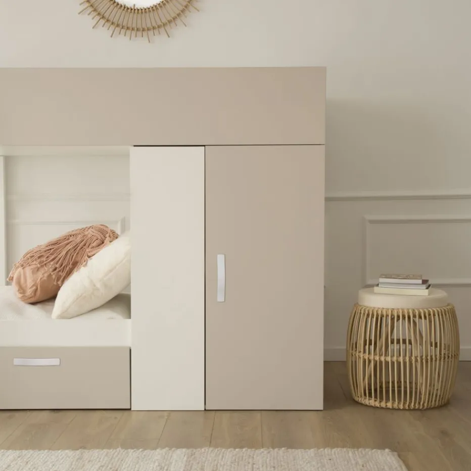Banak Camas Nido Y Literas^Hansel Color Madera Personalizable