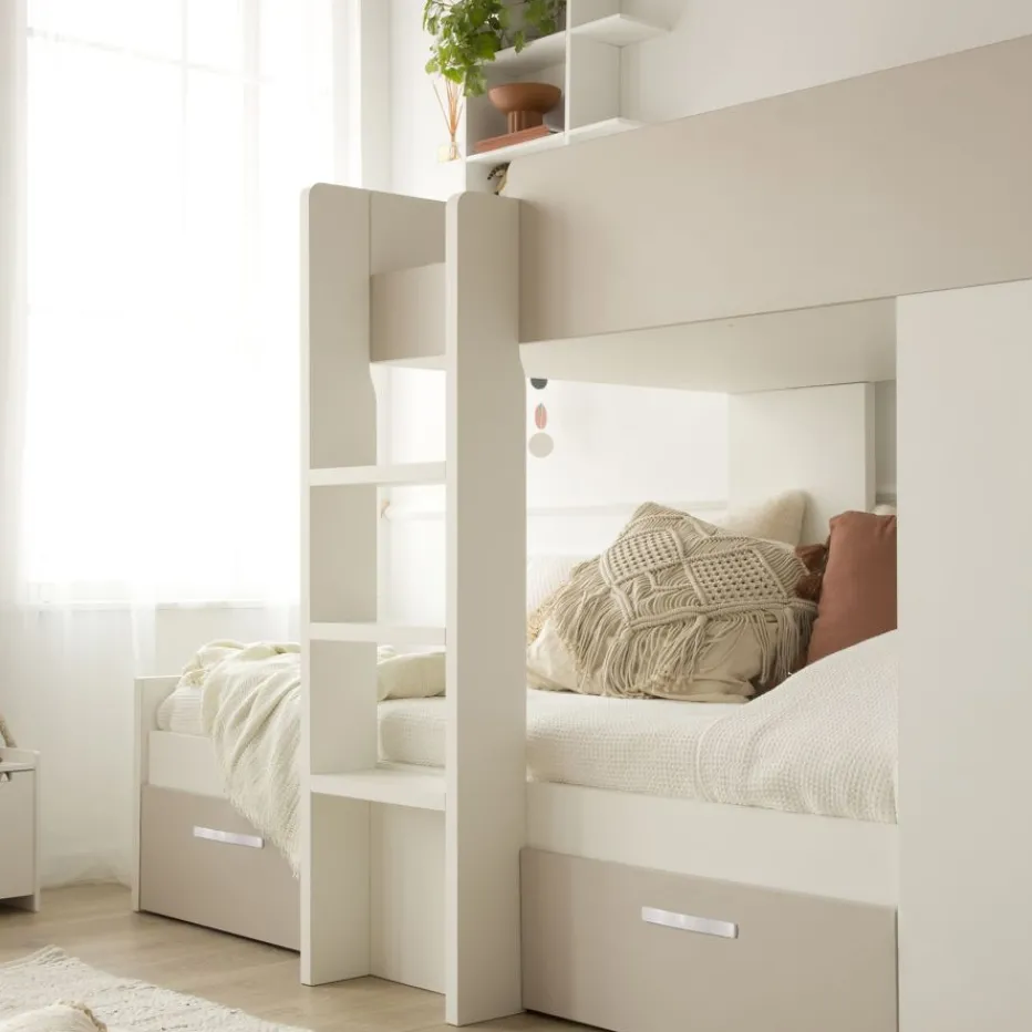 Banak Camas Nido Y Literas^Hansel Color Madera Personalizable