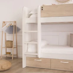 Banak Camas Nido Y Literas^Hansel Color Madera Personalizable