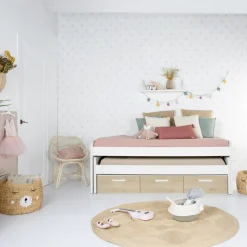 Banak Camas Nido Y Literas^Hansel Color Madera Personalizable