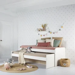 Banak Camas Nido Y Literas^Hansel Color Madera Personalizable