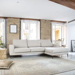 Banak Sofás Con Chaise Longue^Jagger Beige