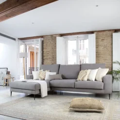 Banak Sofás Con Chaise Longue^Jagger Gris