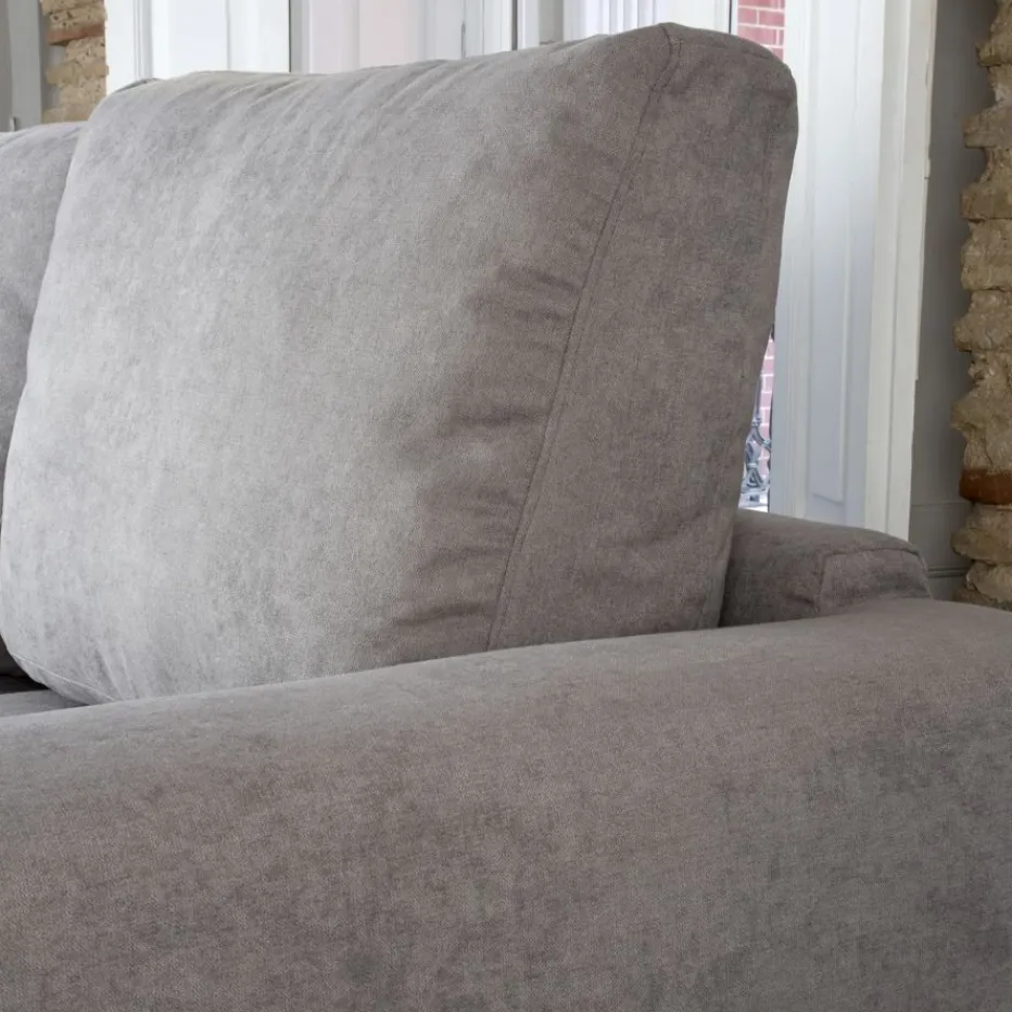 Banak Sofás Con Chaise Longue^Jagger Gris
