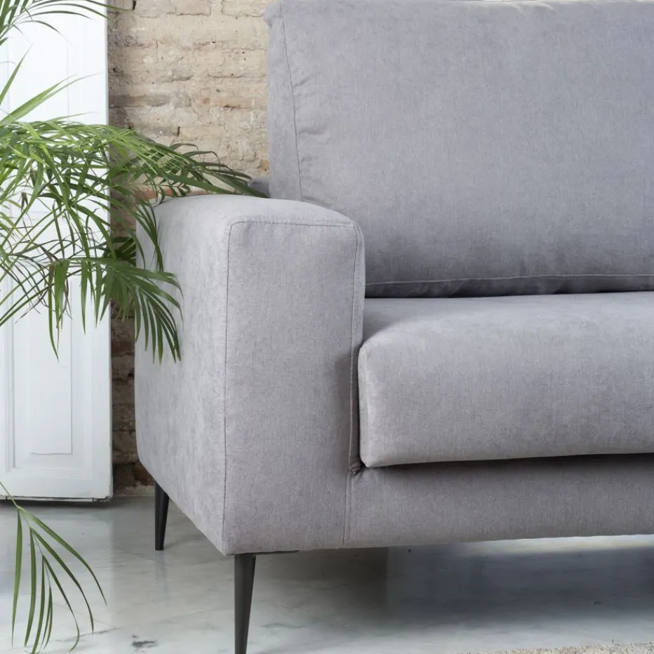 Banak Sofás Con Chaise Longue^Jagger Gris