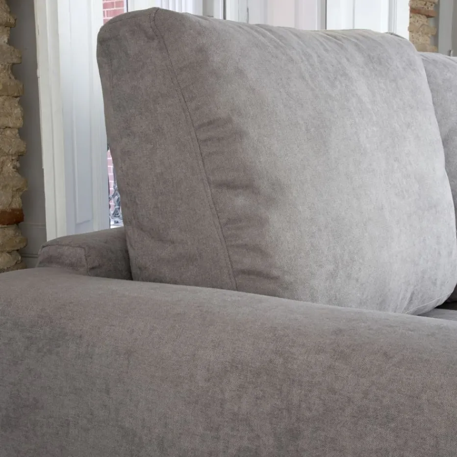 Banak Sofás Con Chaise Longue^Jagger Gris